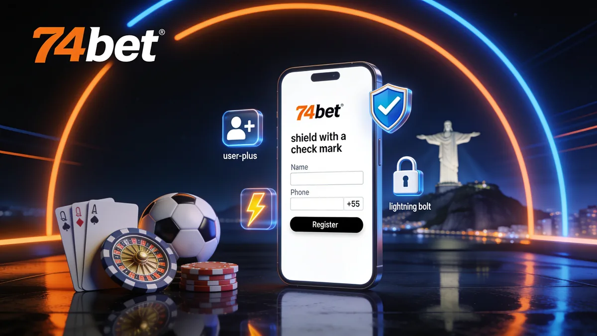 Passos para se Registrar na 74bet para jogadores no Brasil